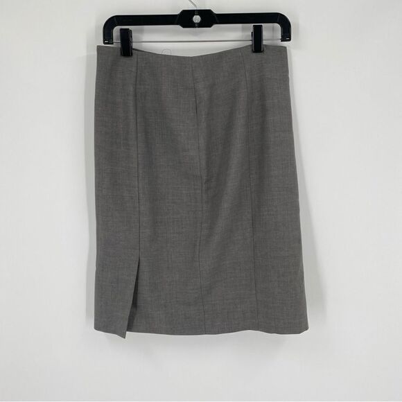 Evan Picone Women’s Gray Straight Pencil Skirt size 2P - Picture 1 of 7